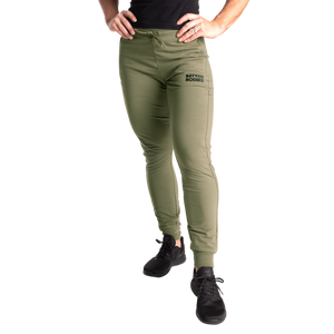 Better Bodies Empire Soft Joggers, Washed Green