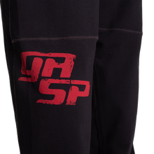 Gasp Vintage Sweat Pants Black/Red Long length