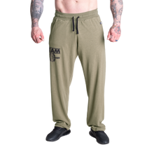 Better Bodies Sweatpants, Washed Green Regural Length