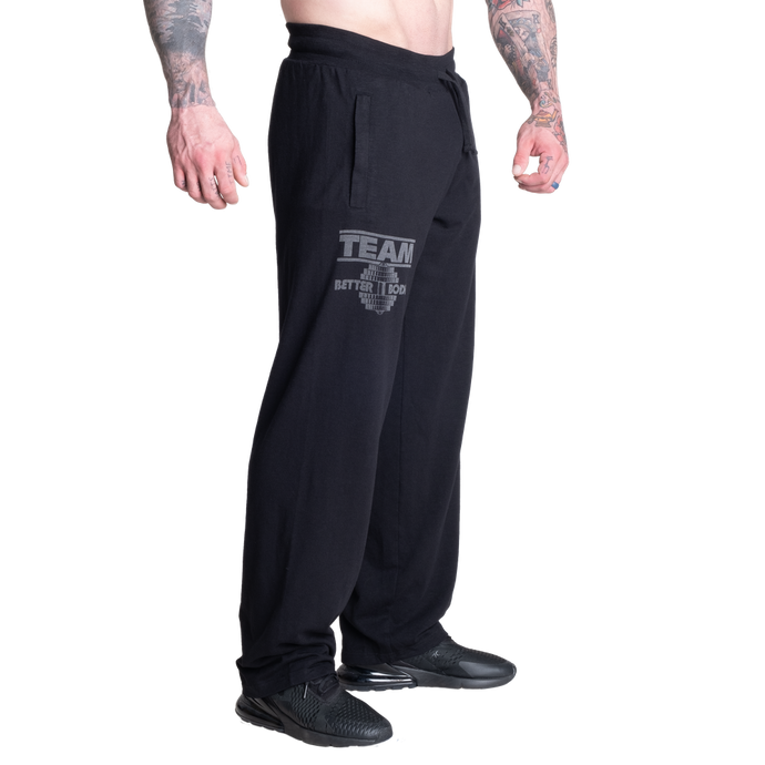 Better Bodies Sweatpants, Black Long Length