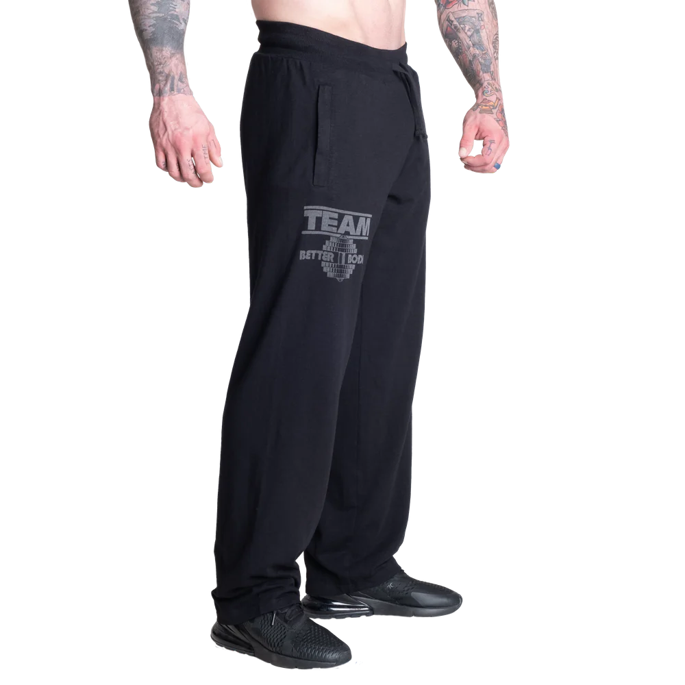 Better Bodies Sweatpants, Black Regural Length