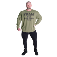 Better Bodies Thermal Team Sweater, Washed Green