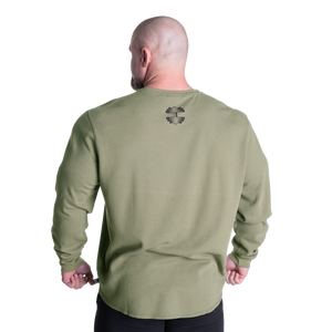 Better Bodies Thermal Team Sweater, Washed Green