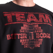 Better Bodies Thermal Team Sweater, Black/Red