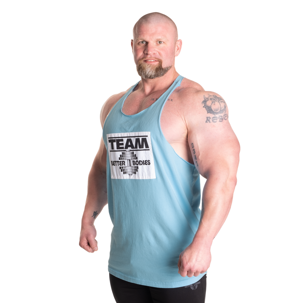 Better Bodies Old school stringer,Light Blue