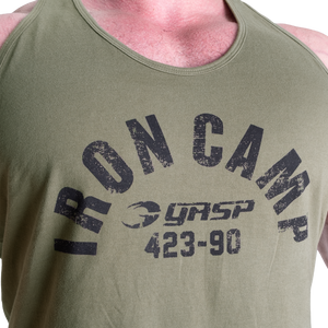 Gasp Throwback Tank Washed Green