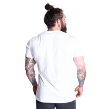 Better Bodies Standard Tee, V-Neck Tapered Tee, White