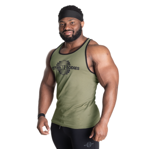 Better Bodies Dumbbell T-Back, Washed Green