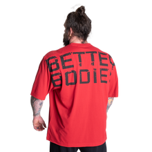 Better Bodies Union Iron Tee, Chili Red