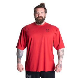 Better Bodies Union Iron Tee, Chili Red