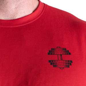 Better Bodies Union Iron Tee, Chili Red