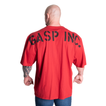 Gasp Skull Division Iron Tee, Chili Red