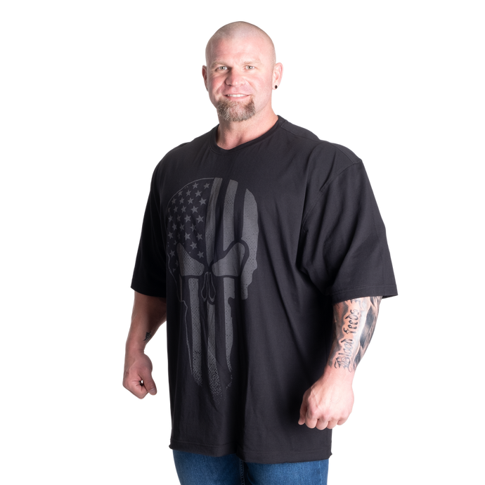 Gasp Skull Division Iron Tee, Black