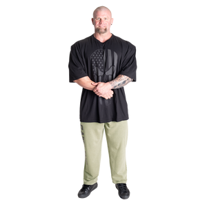 Gasp Acid Logo Sweatpant, Acid washed green Long Length