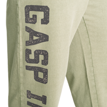 Gasp Acid Logo Sweatpant, Acid washed green Long Length