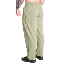 Gasp Acid Logo Sweatpant, Acid washed green Long Length