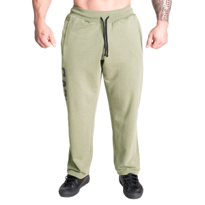 Gasp Acid Logo Sweatpant, Acid washed green Long Length