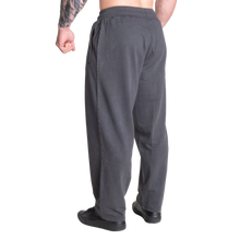 Gasp Acid Logo Sweatpant, Acid washed Black Regural Length