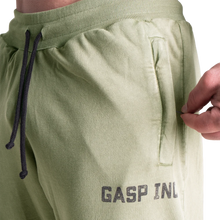 Gasp Acid  Sweatpant, Acid washed green Regural Length