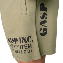 Gasp Thermal shorts 6", Washed Green