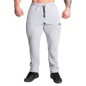 Better Bodies Original Standard Sweatpants, Light Grey Melange Regural Length