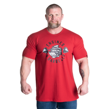 Better Bodies Engines & Barbells Tee, Chili Red