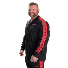 Gasp Track Suit Jacket  Black/Red