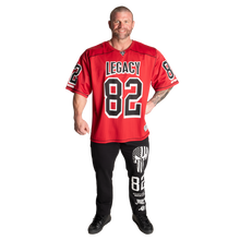 Better Bodies Legacy Football Tee , Chili Red