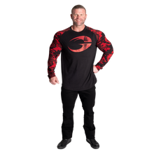 Gasp Thermal Original raglan ls, Black/Red camo