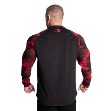 Gasp Thermal Original raglan ls, Black/Red camo