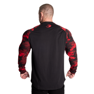 Gasp Thermal Original raglan ls, Black/Red camo