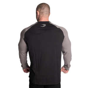 Gasp Thermal Original raglan ls, Black/Grey