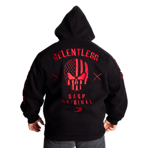 Gasp Relentless Hoodie Black/Red