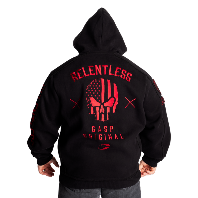 Gasp Relentless Hoodie Black/Red