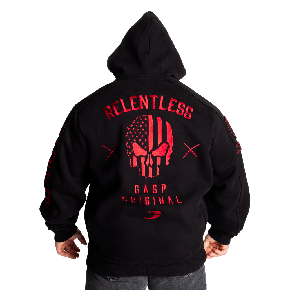 Gasp Relentless Hoodie Black/Red