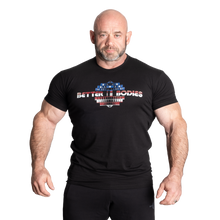 Better Bodies USA Standard Tee, Black