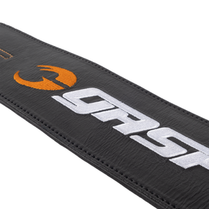 Gasp Lifting Belt White logo