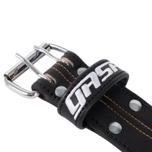 Gasp Lifting Belt White logo