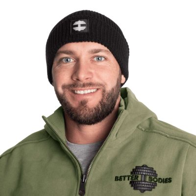 Better Bodies Bronx Beanie Black