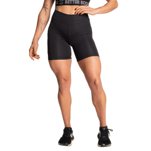 Better Bodies High Waist Shorts, Black