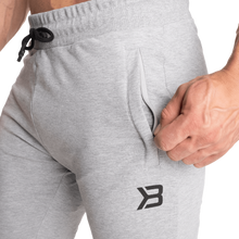 Better Bodies Tapered joggers V2, Light Grey Melange