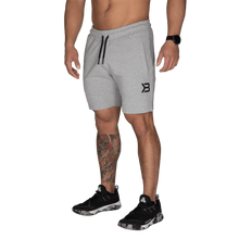 Better Bodies Tapered Sweatshorts, Light Grey Melange