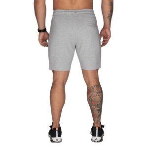 Better Bodies Tapered Sweatshorts, Light Grey Melange