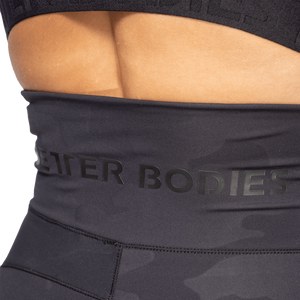 Better Bodies High Waist Leggings,Black Camo