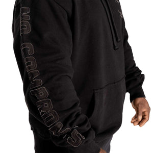 Gasp Distressed hoodie  Black