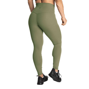 Better Bodies Core Leggings,Washed Green