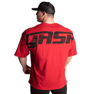 Gasp Iron Tee Chili Red