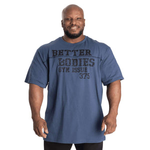 Better Bodies Union Original Tee,Sky Blue