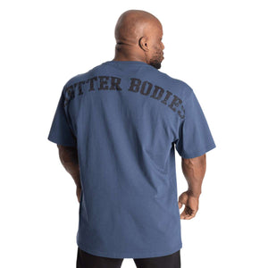 Better Bodies Union Original Tee,Sky Blue