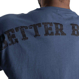 Better Bodies Union Original Tee,Sky Blue